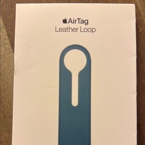 Apple AirTag Leather Loop - Green